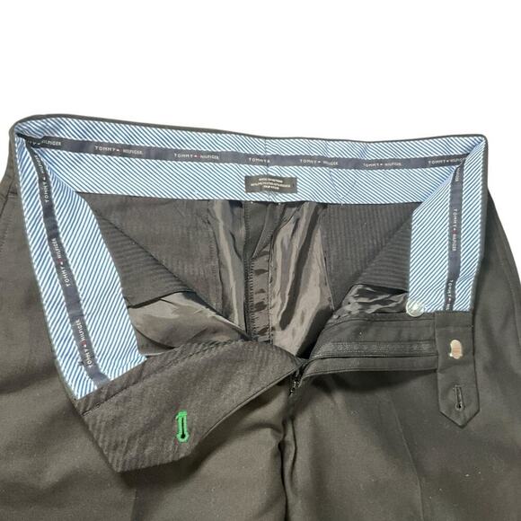 Tommy Hilfiger Size 34 Mens Dress Pants Black Great Condition Work Wear - Picture 8 of 9